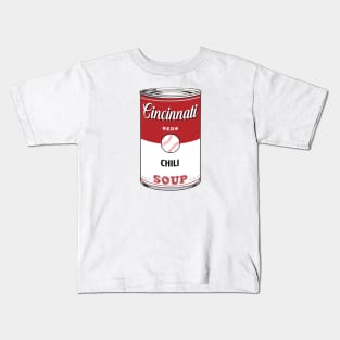 Cincinnati Reds Soup Can Kids T-Shirt